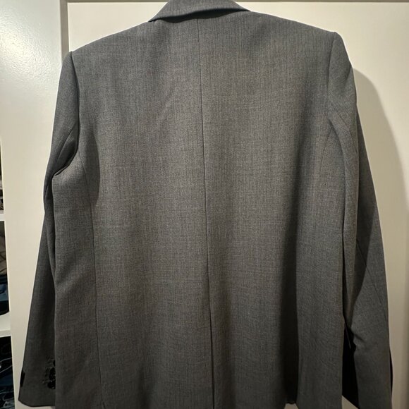 Aritzia Wilfred Francis Blazer XS in HEATHER MEDIUM GREY - Picture 4 of 7